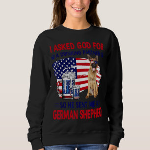 Jag bad Gud om en drickande partner så att han ski T Shirt