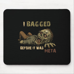 Jag Baggade Innan Det Blev Meta - Rolig Teabag Zom Musmatta
