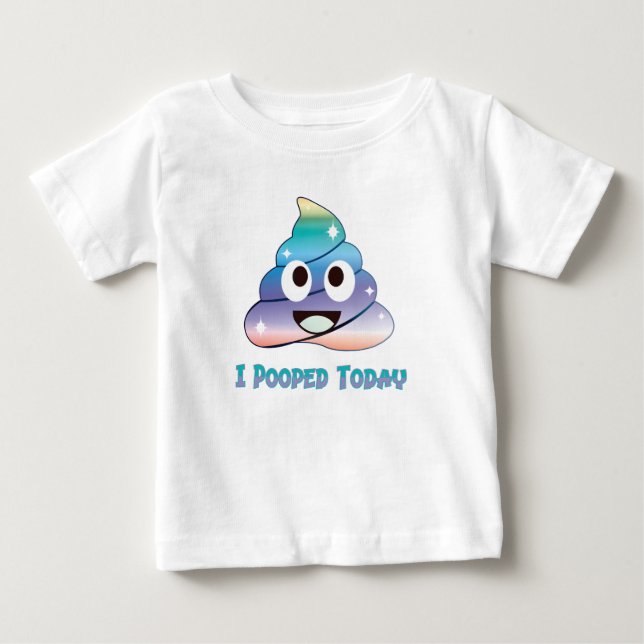 jag bajsa idag t shirt (Framsida)