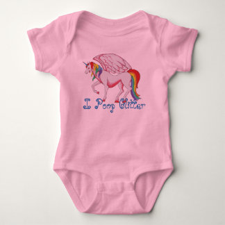Jag bajsar glitter tee shirt