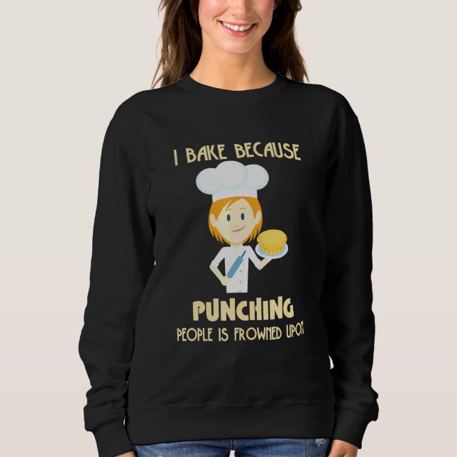 Jag bakar för att slående människor är fruset funn t shirt (Framsida)