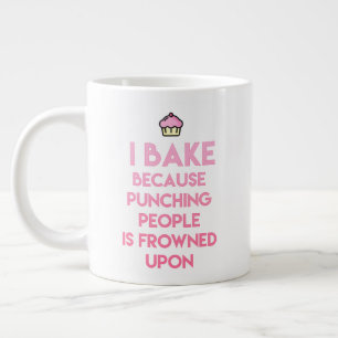 Jag bakar! Funny Baking Quote Jumbo Mugg