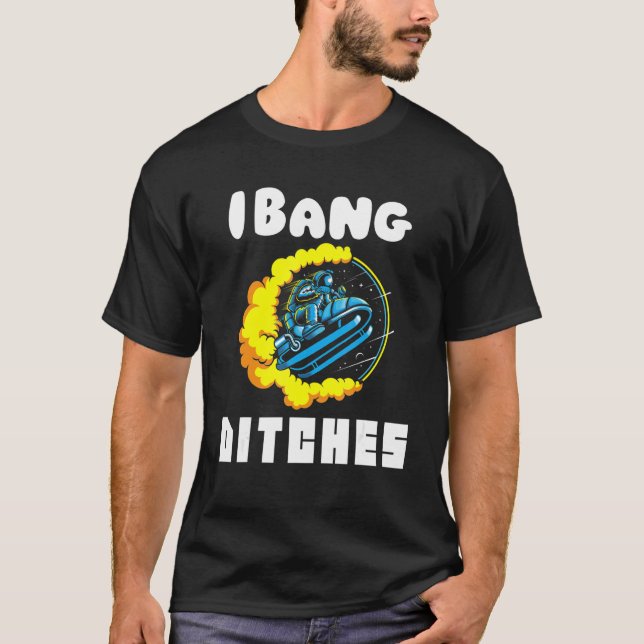 Jag Bang Ditches Lunt Astroopp Snomobiling åt mig T Shirt (Framsida)