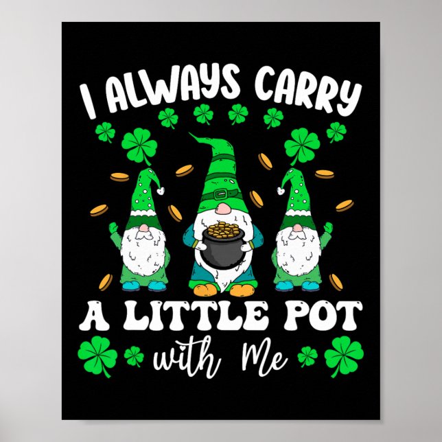 Jag bär alltid med mig Manar St Patricks. Poster (Framsidan)
