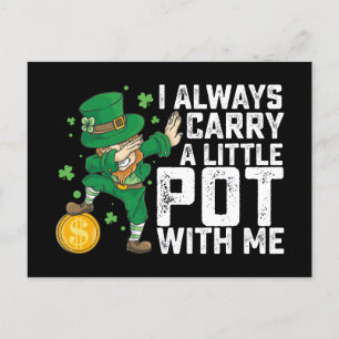 Jag bär alltid med mig St Patrick's Vykort