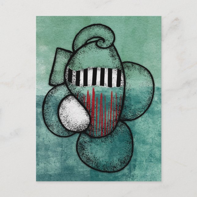 Jag bär det vart jag än går vykort (Framsida)