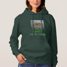Jag bär grönt för Luna - Lymfommedvetenhet T Shirt