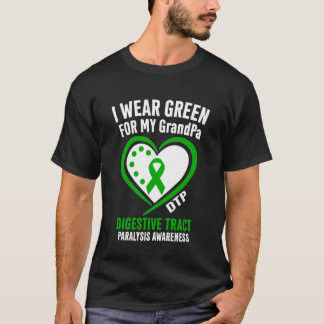 Jag bär grönt för min farfar DTP medvetenhet T Shirt