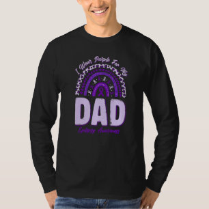 Jag bär lila för min pappa Epilepsimedvetenhet Reg T Shirt