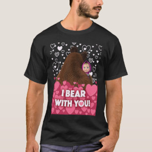 Jag bär med dig Masha och Bear T Shirt