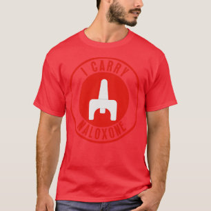 Jag bär naloxon 17 t shirt