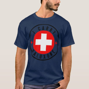 Jag bär naloxon 34 t shirt