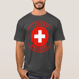 Jag bär naloxon 35 t shirt
