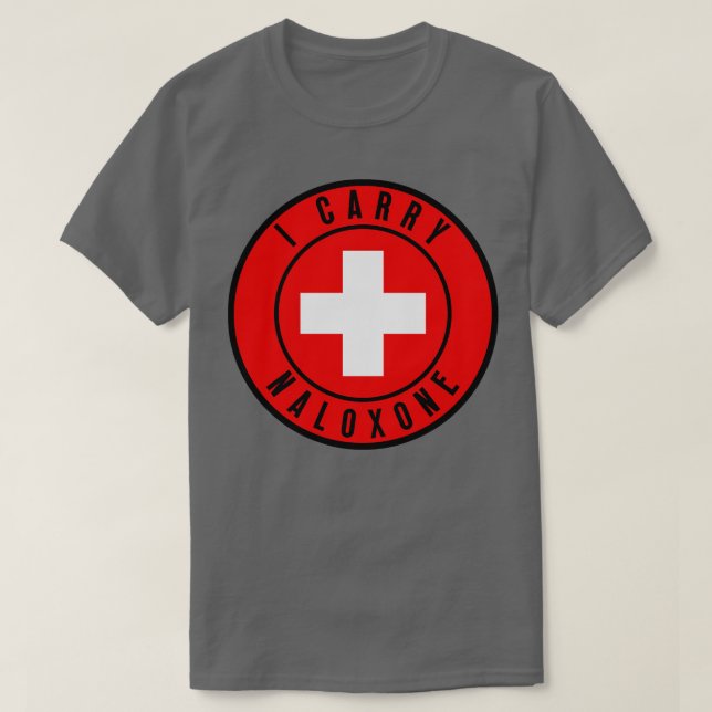 Jag bär naloxon 62 t shirt (Design framsida)