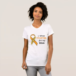 Jag bär orange för min mamma MS-medvetenhetströja T-shirt