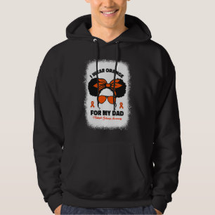 Jag bär orange för min pappa Ms Multipel Skleros K Hoodie
