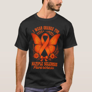 Jag bär orange för MS-medvetenhet T Shirt