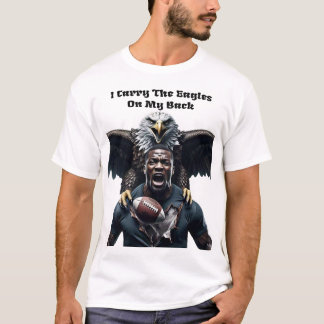 Jag bär öronen på ryggen t shirt