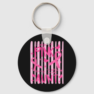 Jag bär rosa för min faster Rosa bandet Nyckelring