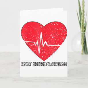 Jag bär rött för att bekämpa hjärtsjukdom _1 kort