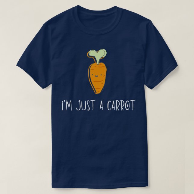 Jag bara en morot t shirt (Design framsida)