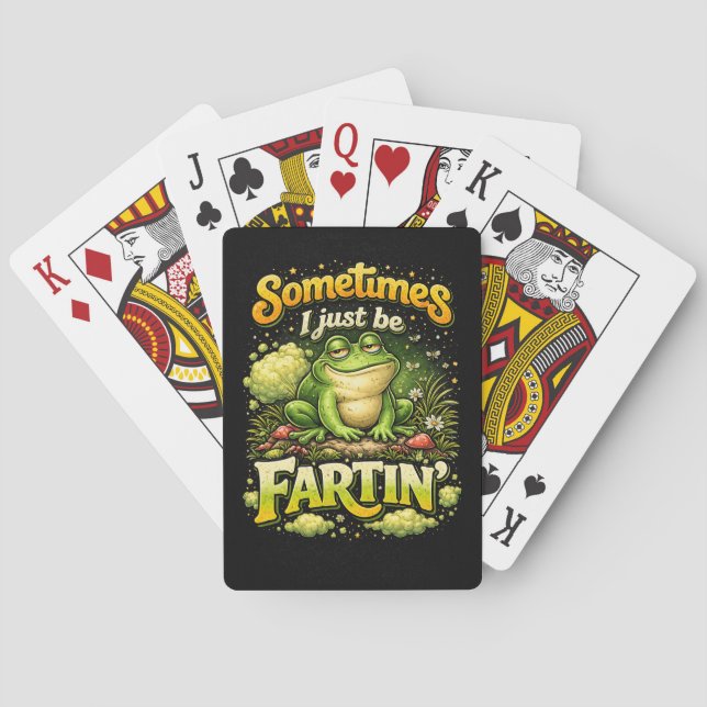 Jag bara fjärtar casinokort (Baksidan)
