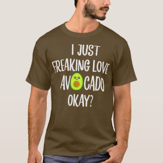 Jag bara fryser Kärlek Avocado, Avocado-gåvor T Shirt