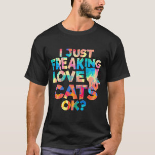 Jag bara fryser Kärlek Cats... T Shirt