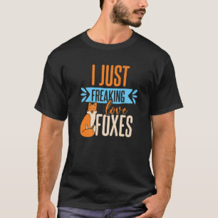 Jag bara fryser Kärlek Foxer T Shirt