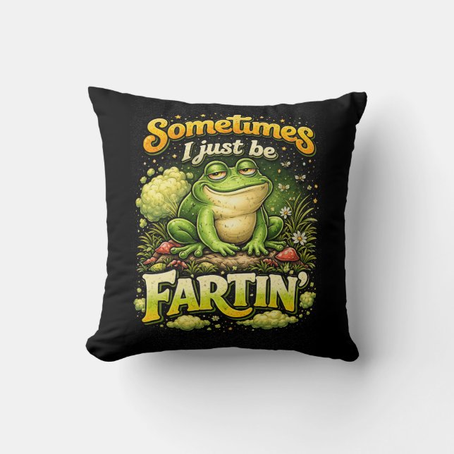 Jag bara furtar kudde (Framsida)