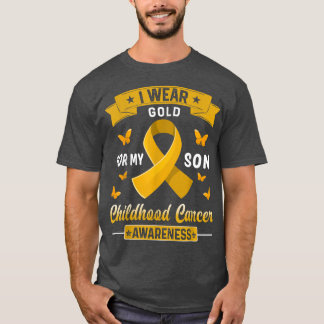 Jag Bära Guld för min son Childeness Canceness Awa T Shirt