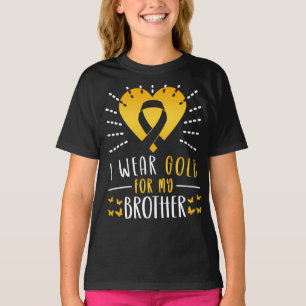 Jag Bära Guld för mitt brödrahjärta T Shirt