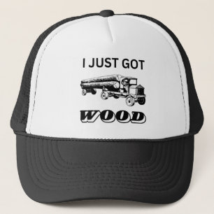 Jag bara Har Wood Keps