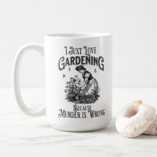 Jag bara  i kärlek, för mord är fel kaffemugg