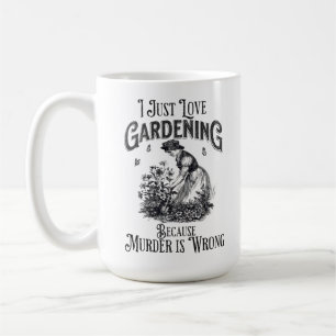 Jag bara  i kärlek, för mord är fel kaffemugg