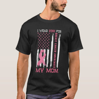 Jag Bära K för min medvetenhet om bröstcancer i Ma T Shirt
