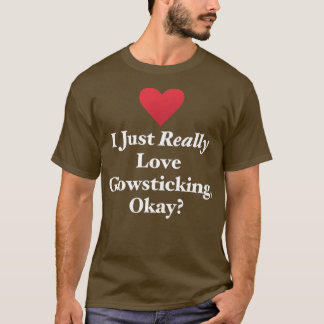 Jag bara Kärlek Glowsticking, okej Roligt Festival T Shirt