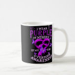 Jag Bära Lila för min son - överdosering Kaffemugg<br><div class="desc">Jag Bära Lila för min son - överdosering</div>