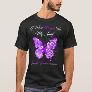 Jag Bära Lila för Våldsamheten i Domesticen Moster T Shirt