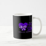Jag Bära Lila till minnet av min son - överdoserin Kaffemugg<br><div class="desc">I Bära Lila till minne av min son - dag 2 för ökad medvetenhet om överdosering</div>