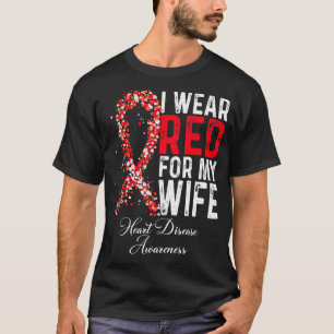 Jag Bära Red för min fru, han är sjuk. T Shirt