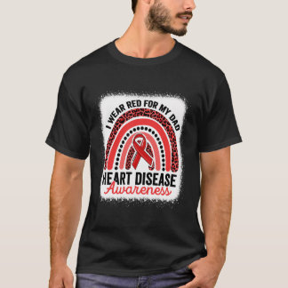 Jag Bära Red för min Pappa medfödda hjärtsjukdom A T Shirt