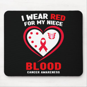 Jag Bära Red för min systerdotter Blood Cancer Awa Musmatta