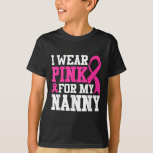 Jag Bära Rosa för min barnsliga bröstcancermedvete T Shirt