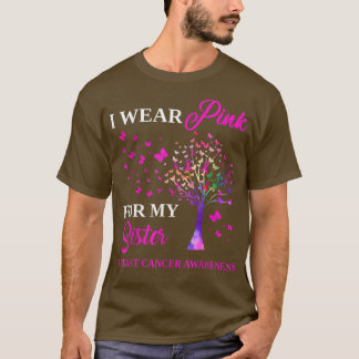 Jag Bära Rosa för min bröstcancermedvetenhet T Shirt
