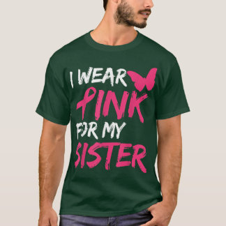 Jag Bära Rosa för min bröstcancermedvetenhet T Shirt