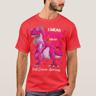 Jag Bära Rosa för min bröstcancermedvetenhet T Shirt