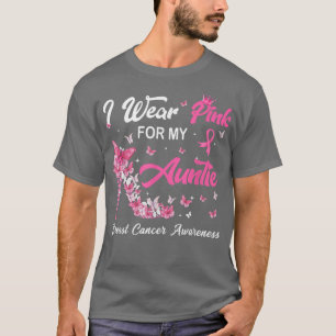 Jag Bära Rosa för min friska höghälsocancersjukdom T Shirt