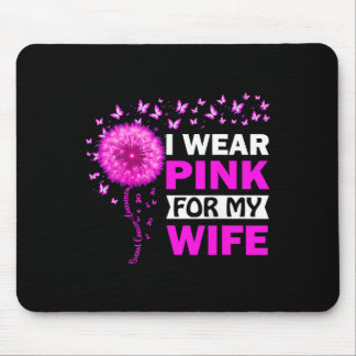 Jag Bära Rosa för min fru Breast Cancer Awareness Musmatta