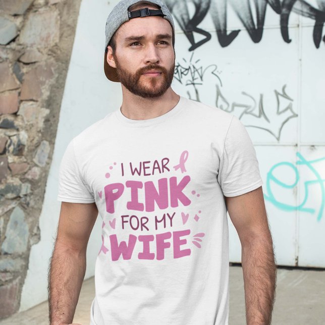 Jag Bära Rosa för min fru T Shirt (Skapare uppladdad)